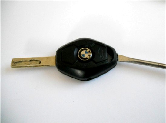 open the BMW key