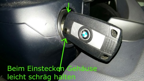 BMW Schlüssel Umbau von Rauten auf neues E90 Design